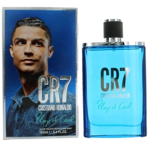 Cristiano Ronaldo Men's EDT Spray - CR7 Play It Cool Invigorating Fresh, 3.4 oz