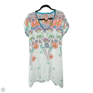 Dress Designer By Johnny Was In Multi-colored, Size: L