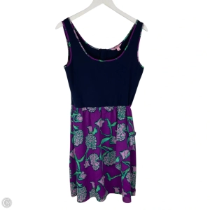 Dress Designer By Lilly Pulitzer In Blue & Purple, Size: L