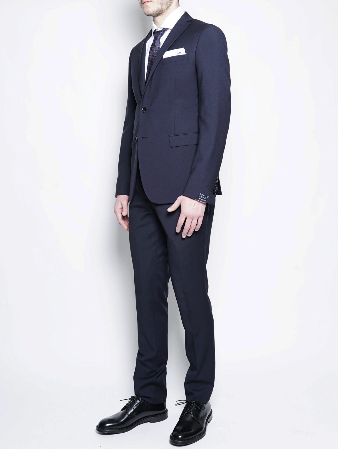 Dress in Fresh Blue Wool