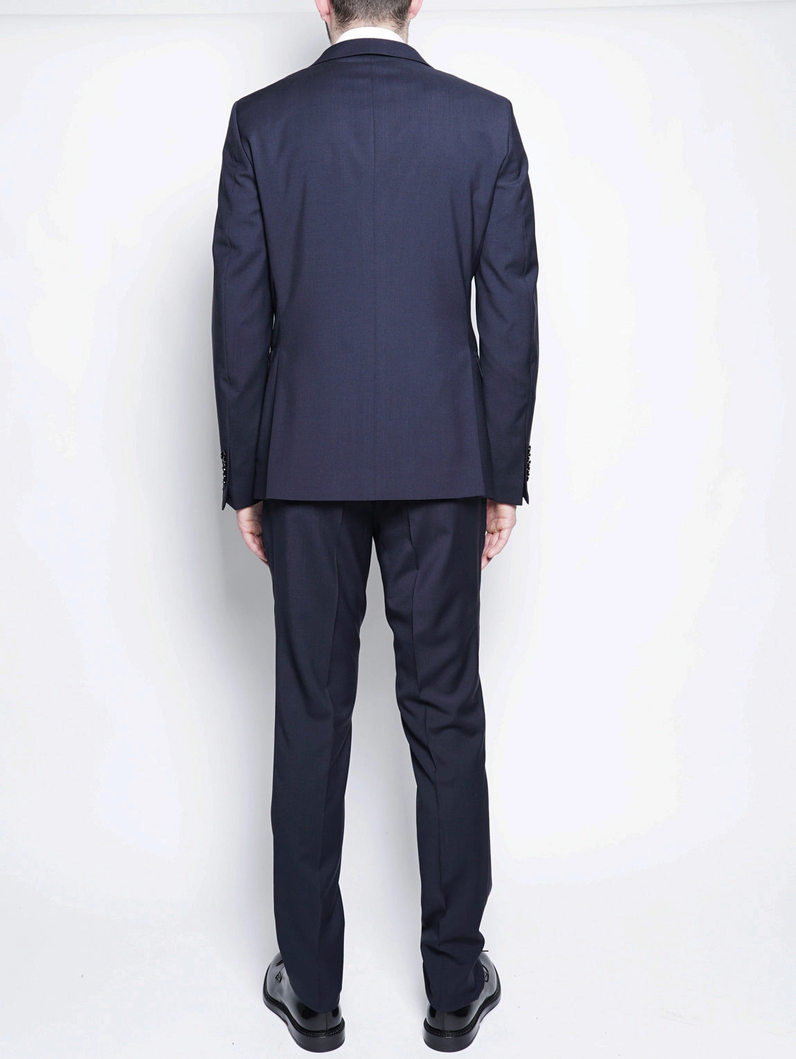 Dress in Fresh Blue Wool