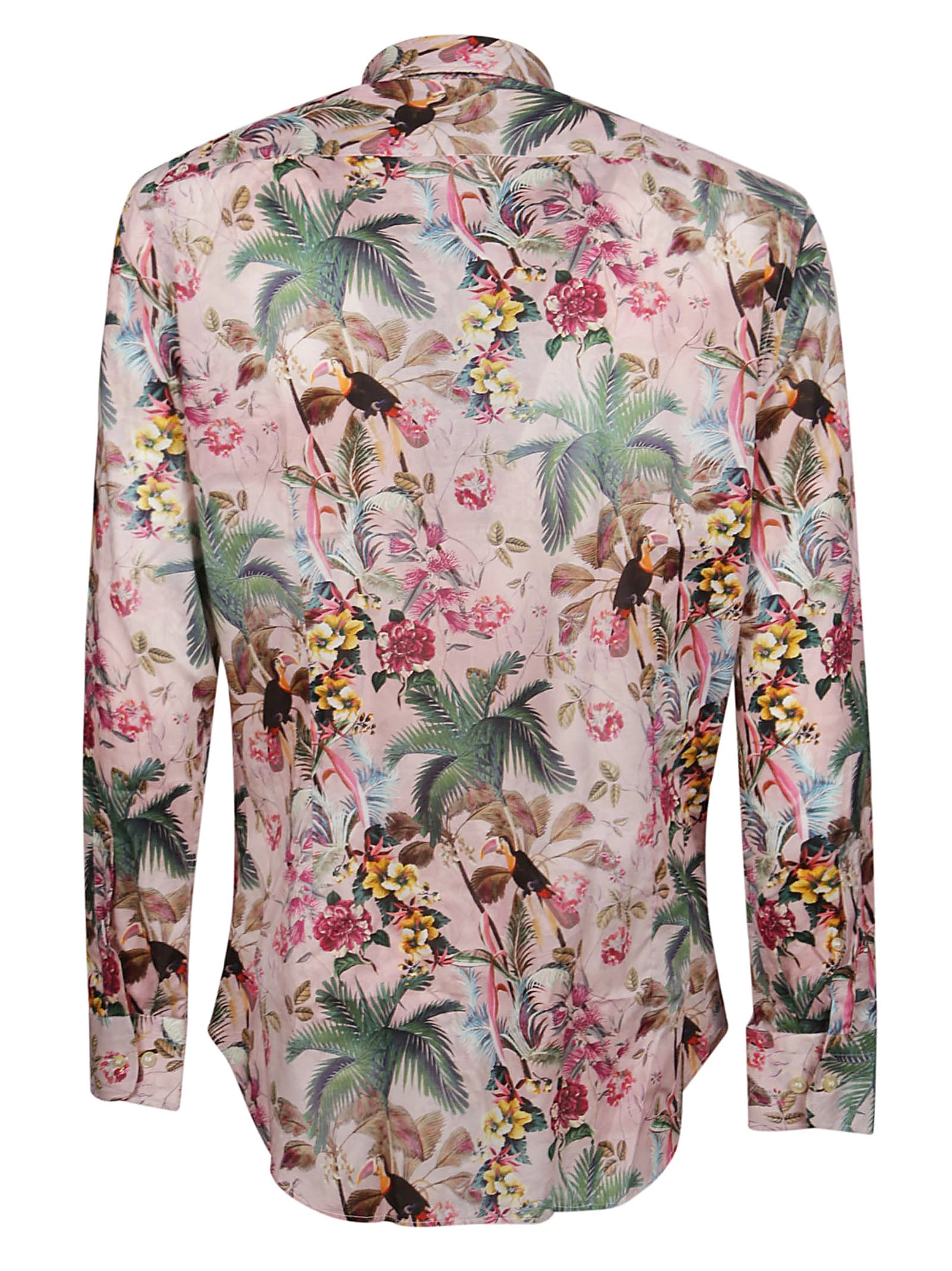 Etro Floral Printed Long-Sleeved Shirt