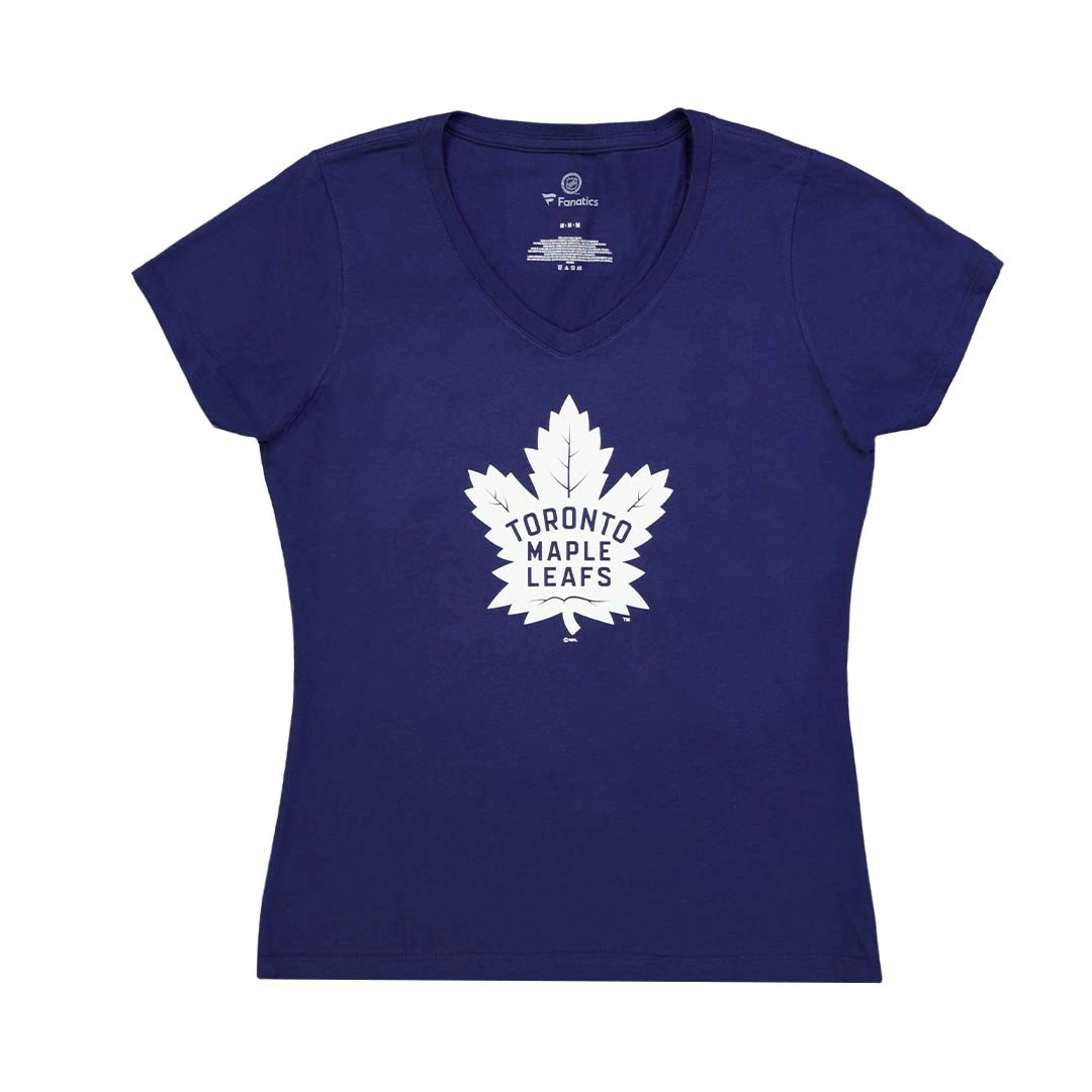 Fanatics - Women's Toronto Maple Leafs Primary Logo T-Shirt (3A40 4506 2GZ 71M)