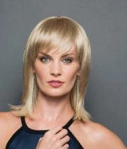 Faux Fringe Top Piece w/Bangs by Raquel Welch | Synthetic Mono Crown | Clearance Sale Open Box (Unworn - Like New)