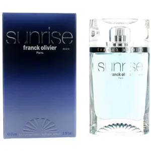 Franck Olivier Men's Eau De Toilette Spray - Sunrise 2.5oz Elegance and Sensuality