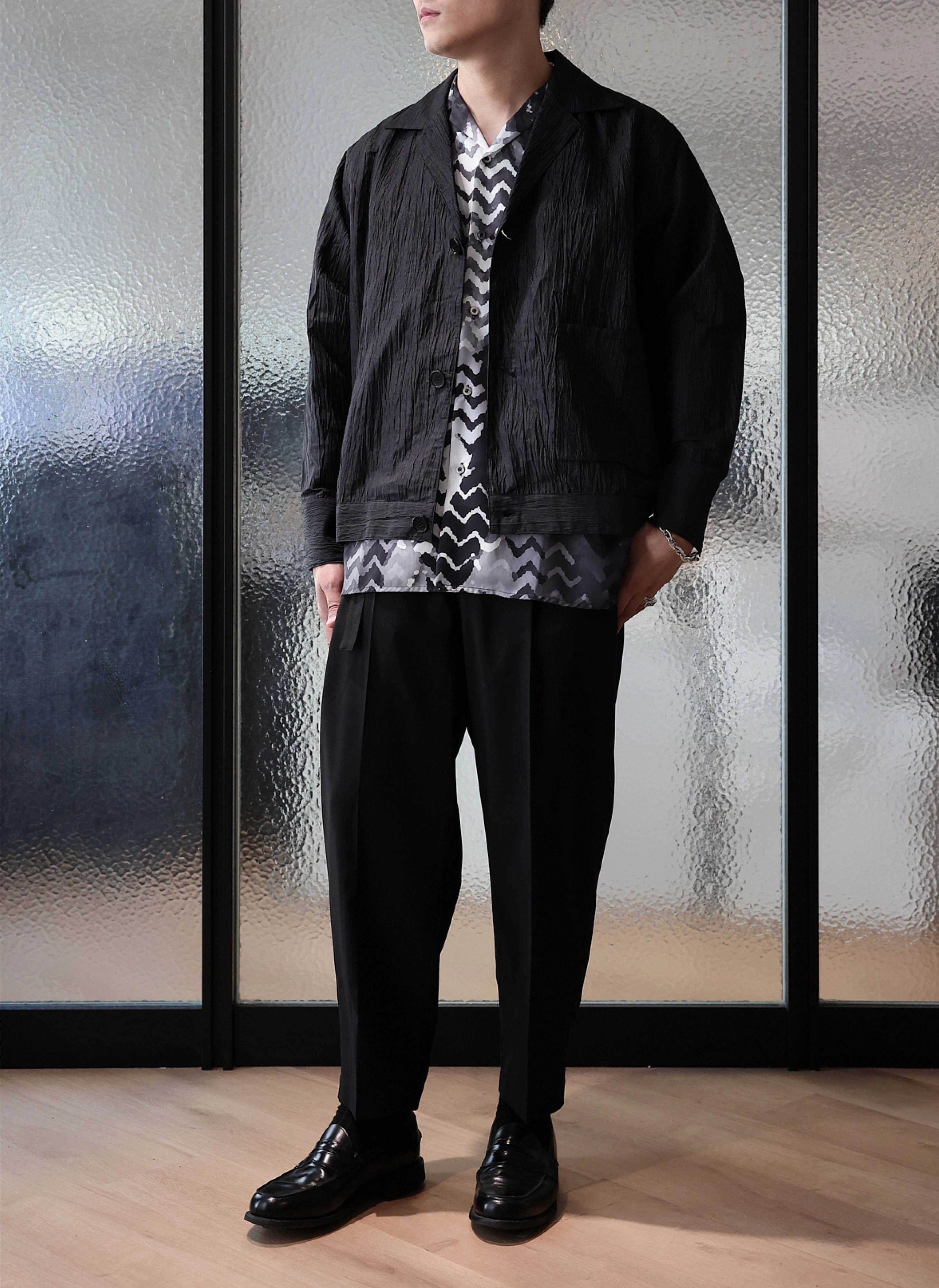 Ginevra de' Benci Polyester Open Collar Shirt
