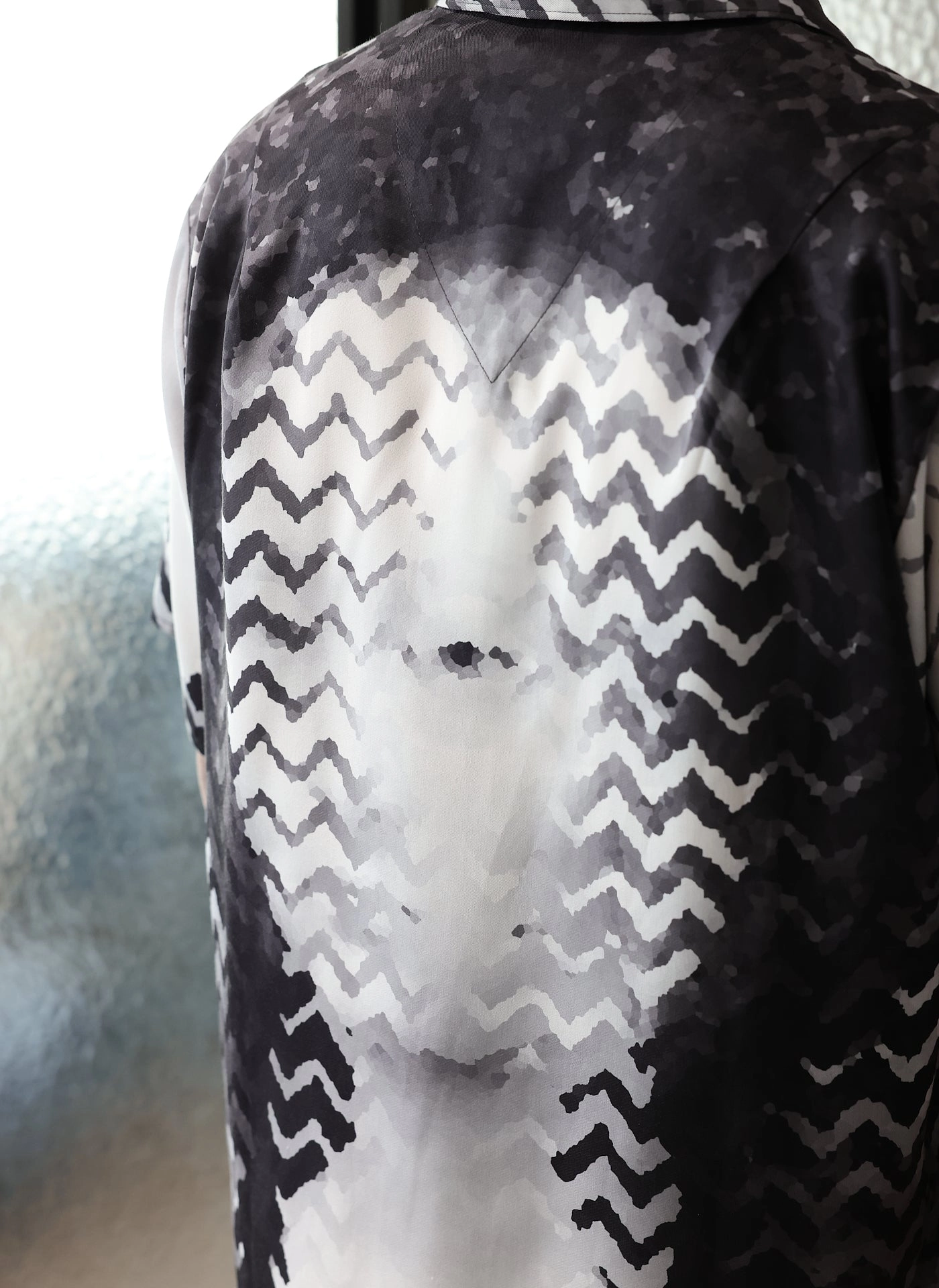 Ginevra de' Benci Polyester Open Collar Shirt