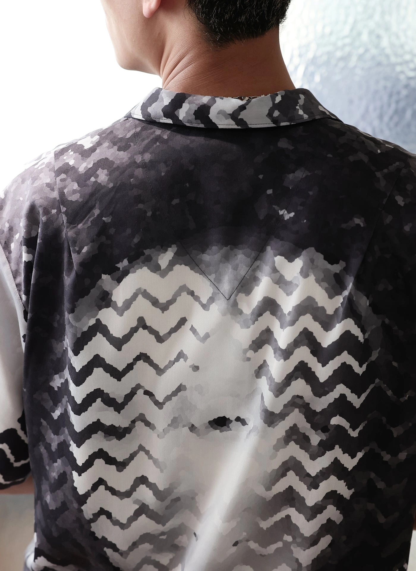 Ginevra de' Benci Polyester Open Collar Shirt