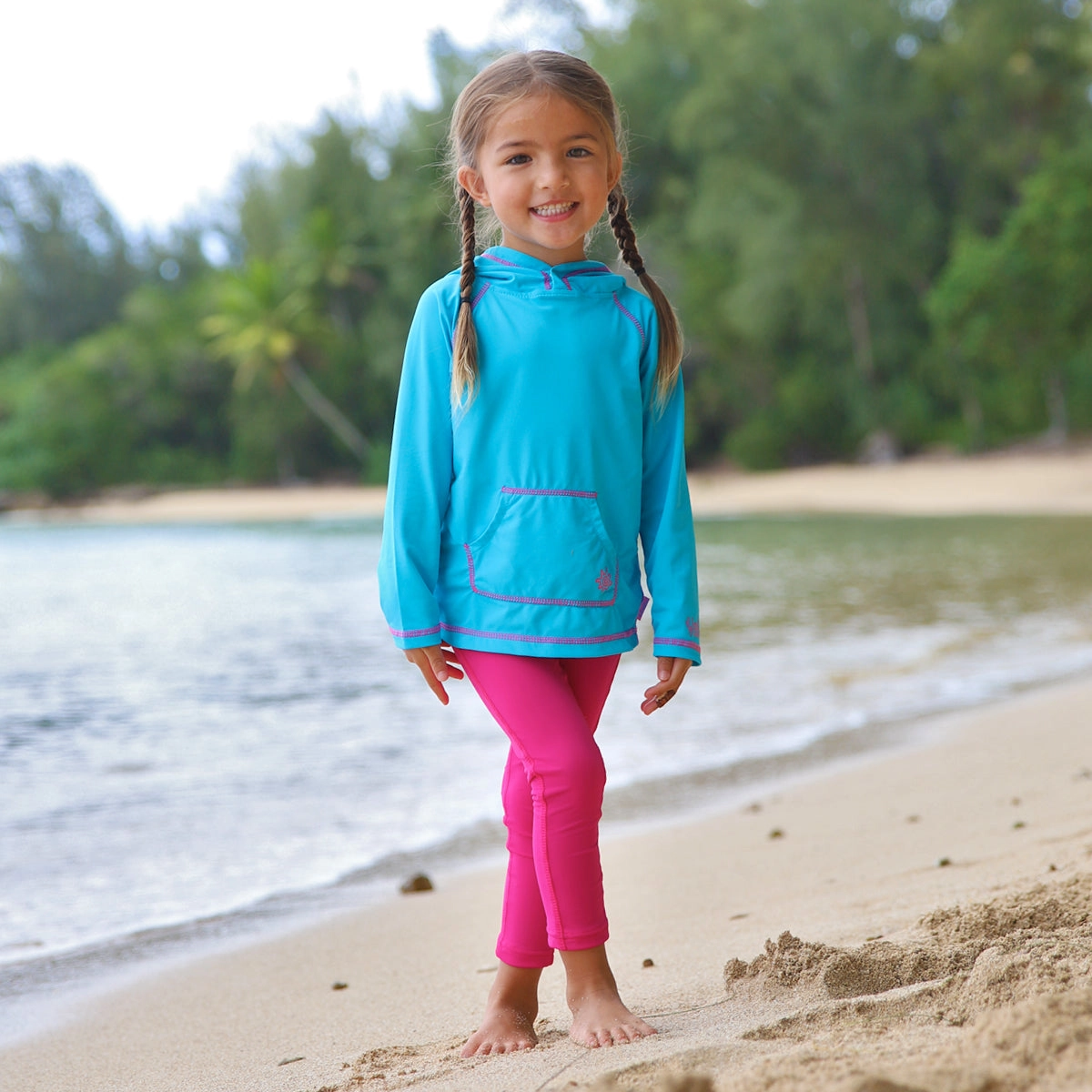 Girl's Active Sport Swim Leggingz