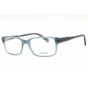 Guess Men's Eyeglasses - Grey Plastic Rectangular Shape Full Rim Frame | GU1906 020