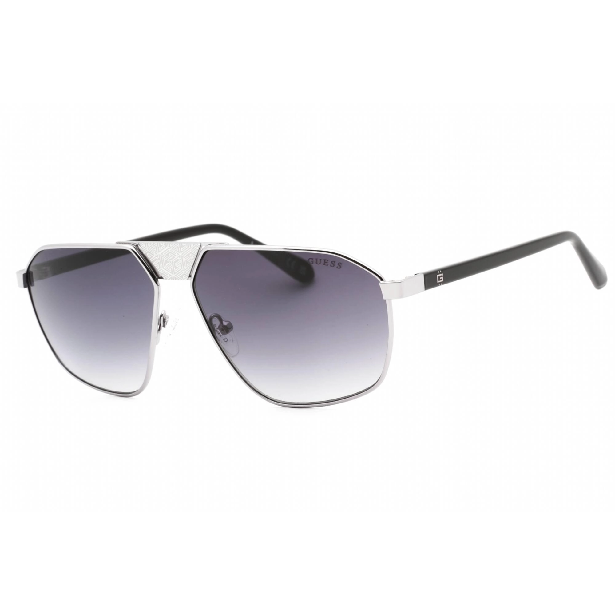 Guess Men's Sunglasses - Gradient Smoke Lens Gunmetal Full Rim Frame | GU00086 08B