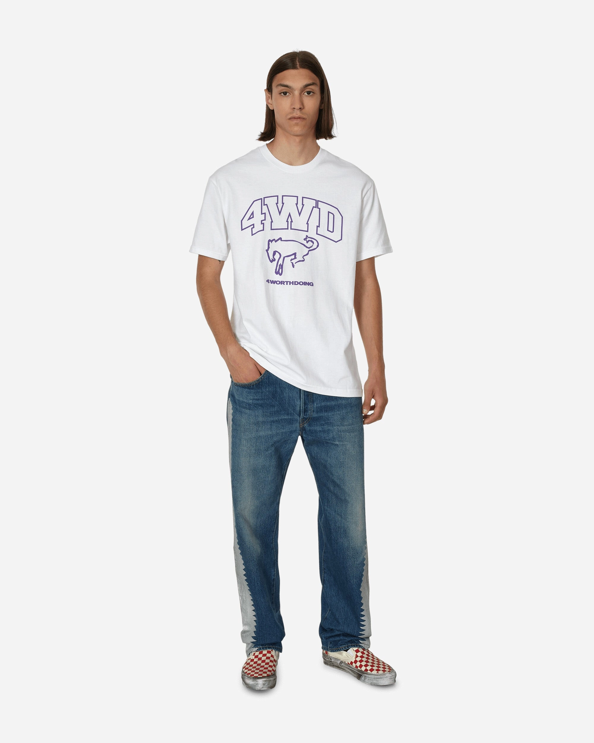 Horse Mascot T-Shirt White