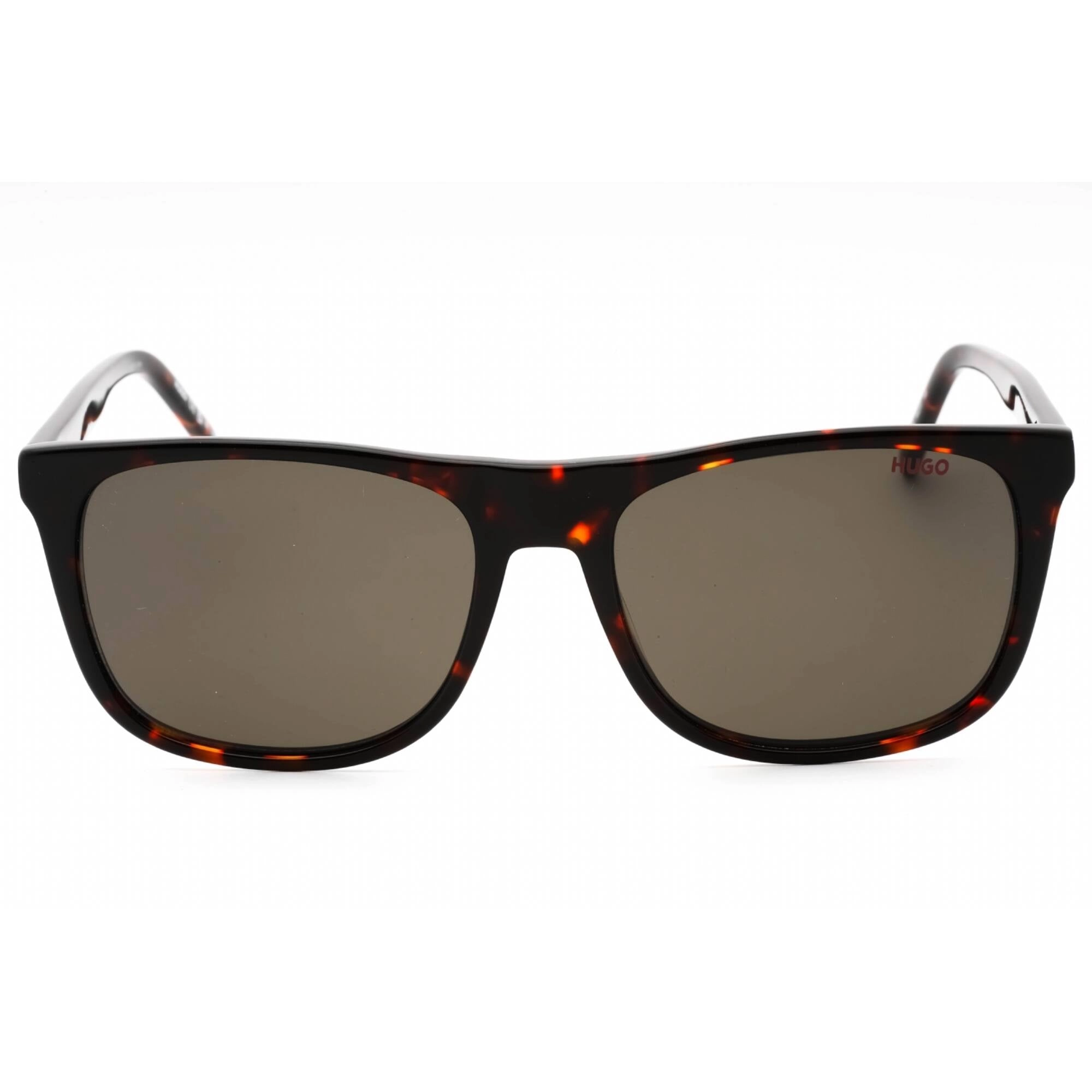 Hugo Men's Sunglasses - Havana Plastic Square Shape Full Rim Frame | HG 1194/S 0086 IR