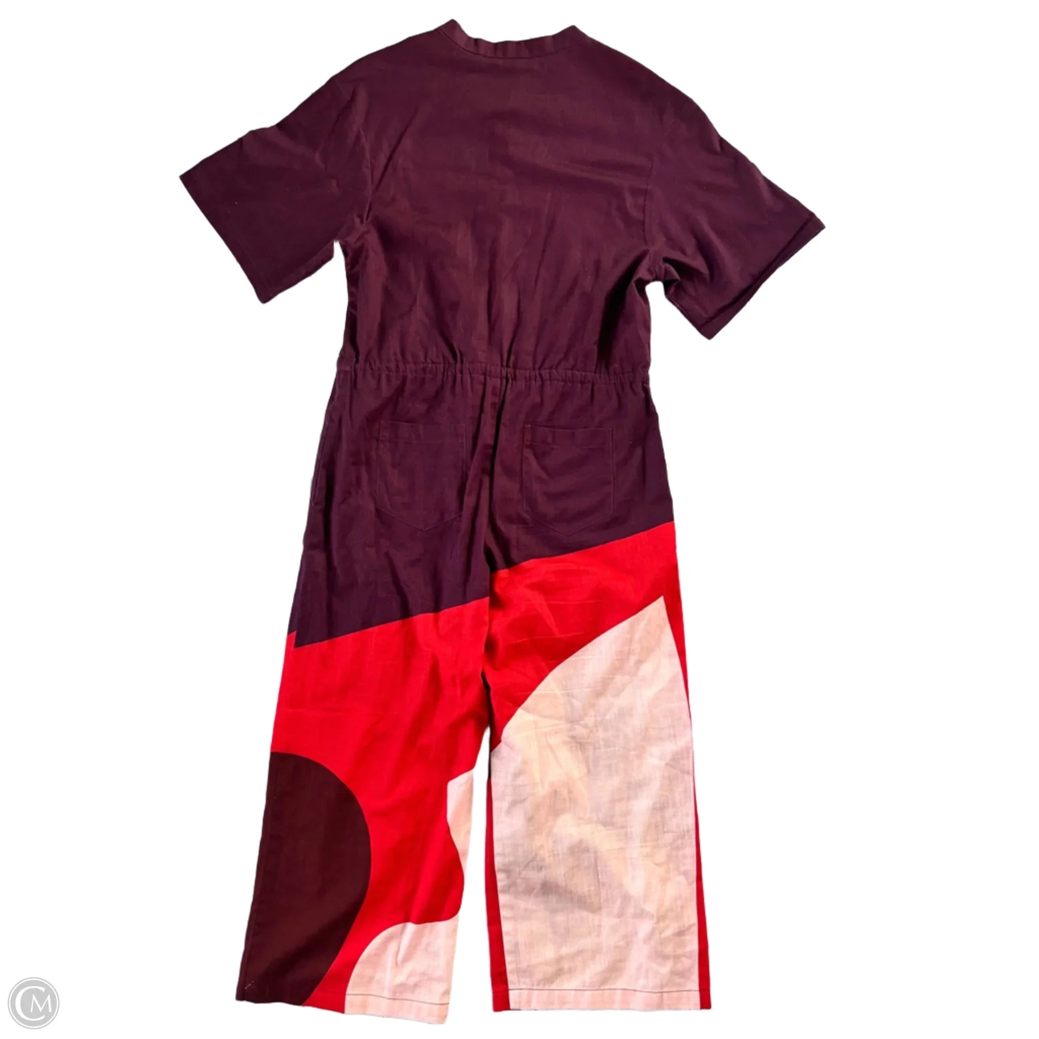 Jumpsuit By The Kit In Purple & Red, Size: Xs
