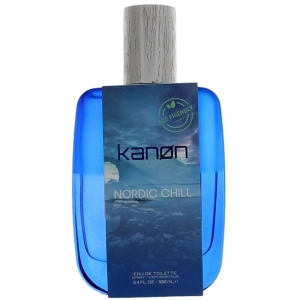 Kanon Men's Eau De Toilette - Nordic Chill Sage, Samphire, Lemon Top Notes, 3.4 oz