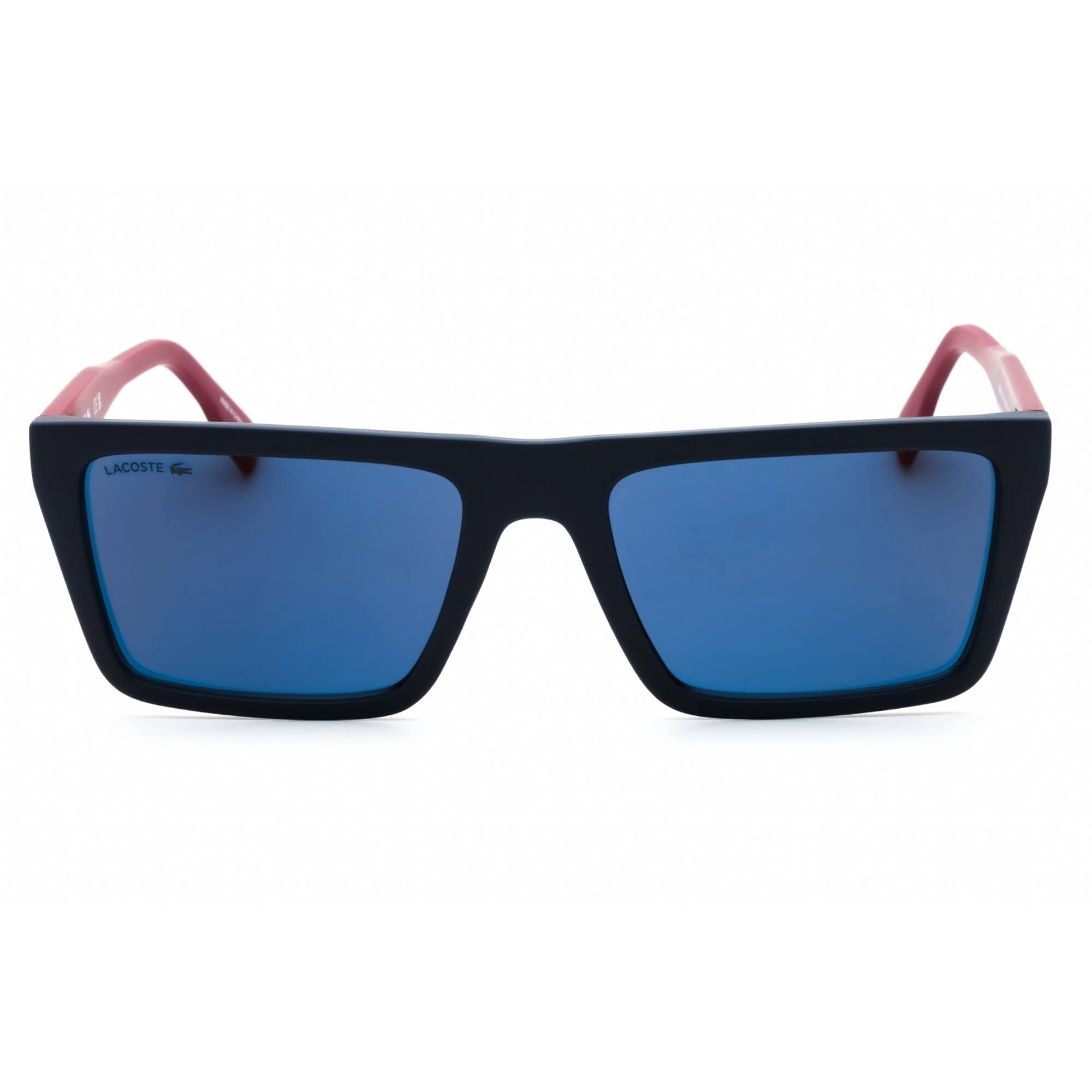 Lacoste Men's Sunglasses - Matte Blue Injected Propionate Square Frame | L6009S 424