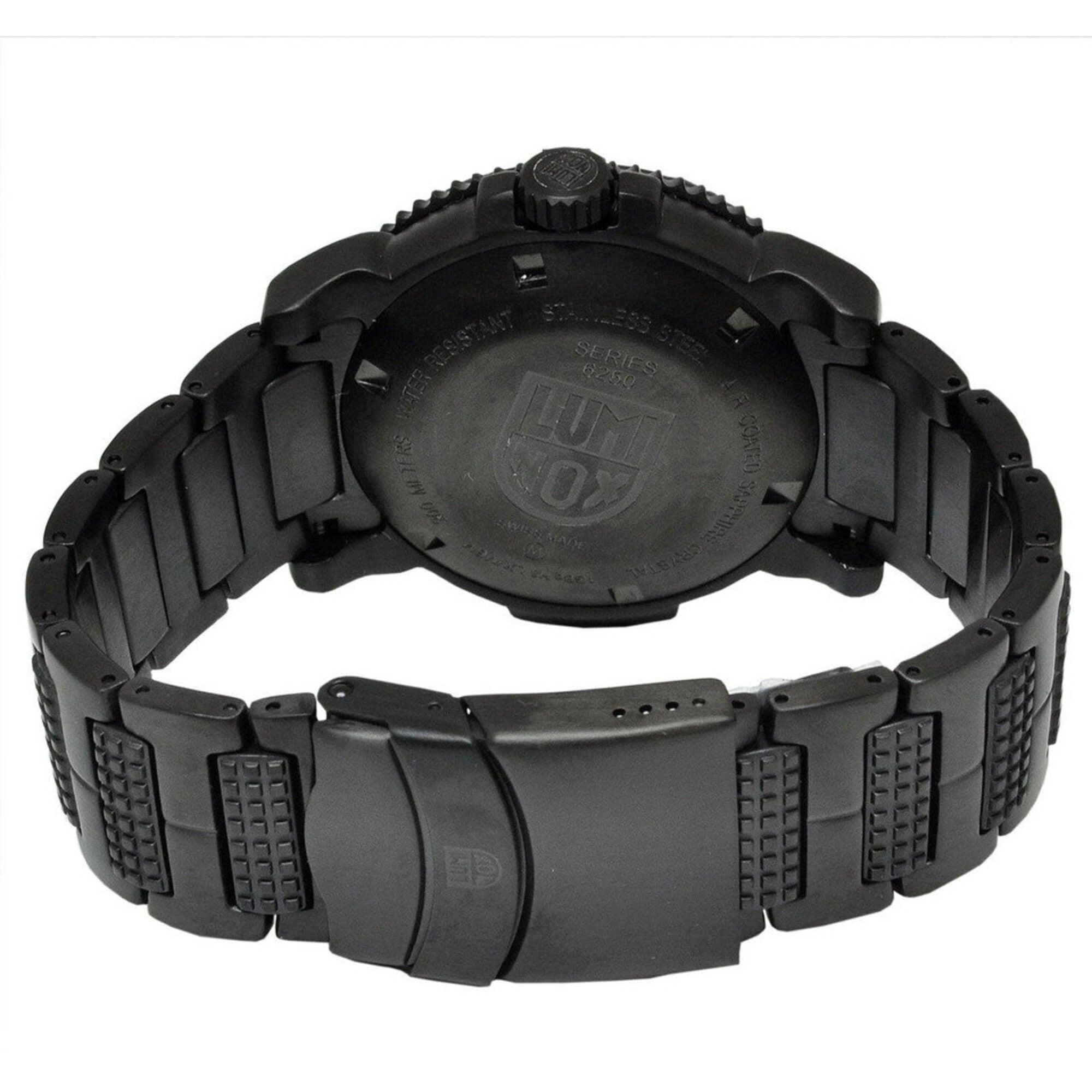 Luminox Men's Watch - Modern Mariner Quartz Black Dial Steel Bracelet | XS.6252.BO