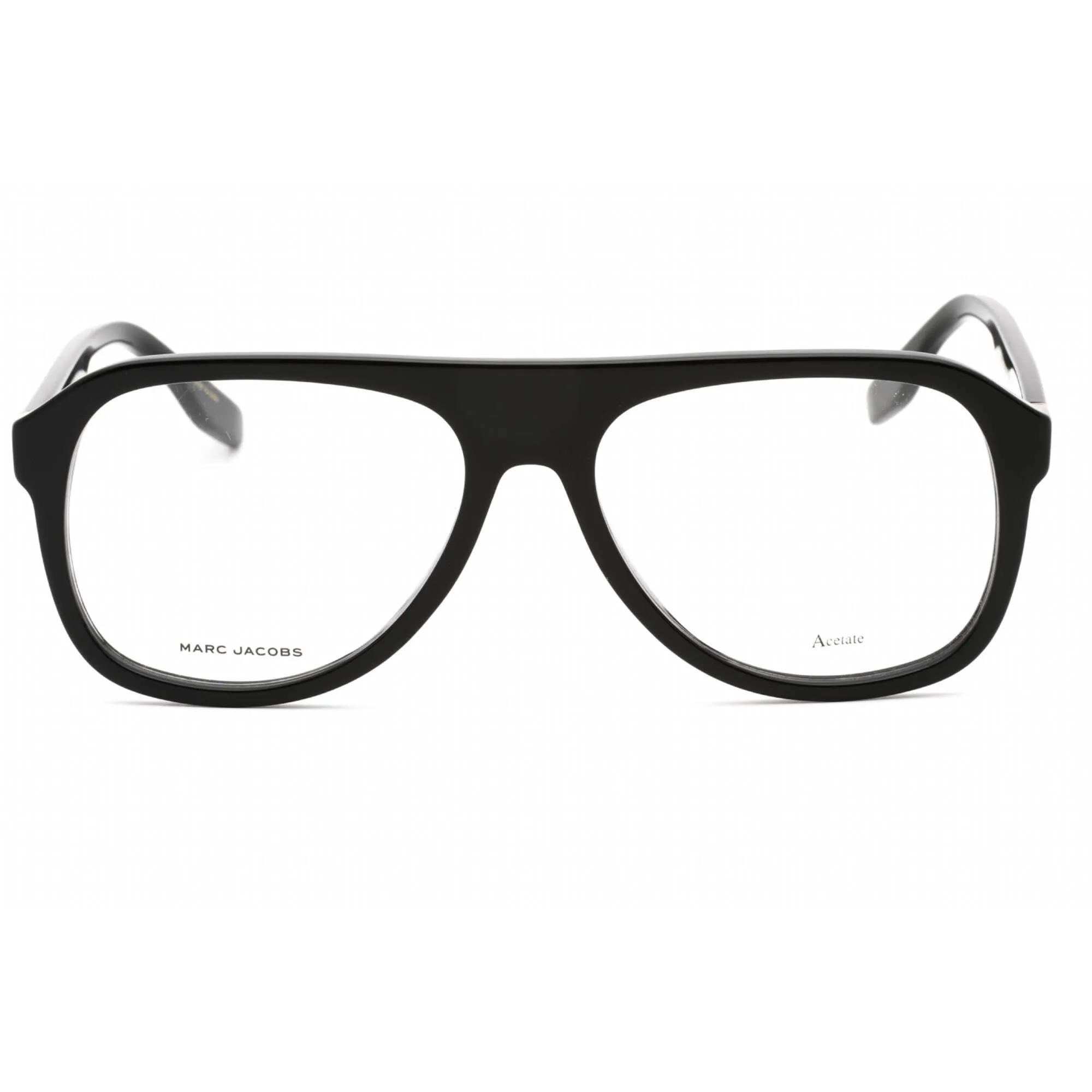 Marc Jacobs Men's Eyeglasses - Black Plastic Full Rim  Frame | MARC 641 0807 00