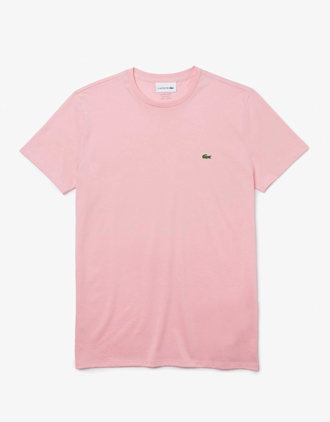 Men's Crew Neck Pima Cotton Jersey T-Shirt Pink