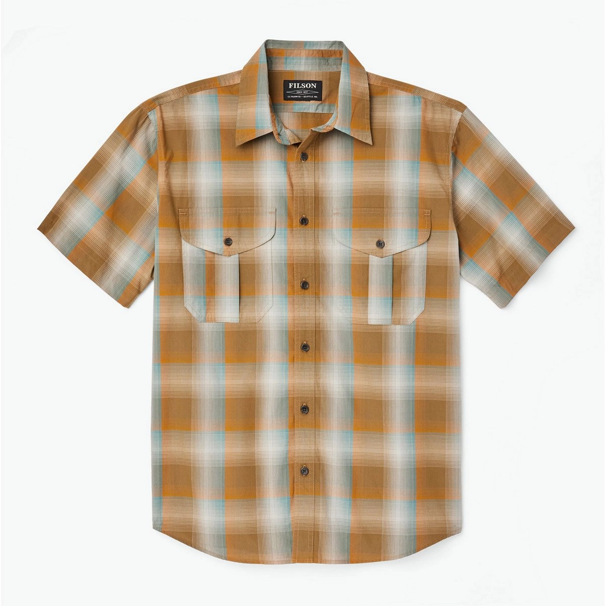 Men's Feather Cloth Short Sleeve Shirt