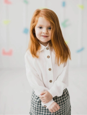 Menuo Kids Linen Shirt | Multiple Colours