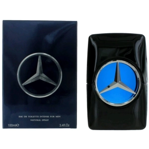 Mercedes Benz Men's EDT Spray - Intense Pear and Ambrette Opening Notes, 3.4 oz