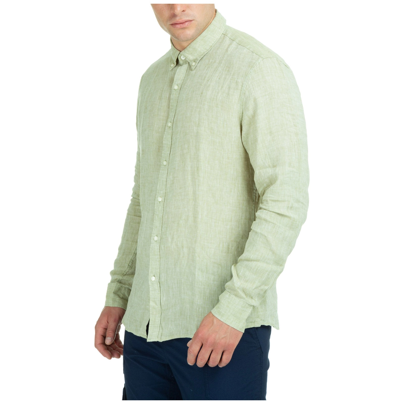 Michael Kors Button-Down Long-Sleeved Shirt