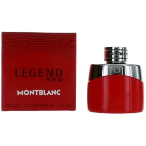 Montblanc Men's EDP Spray - Legend Red Blood Orange, Sage, Mahogany Notes, 1 oz