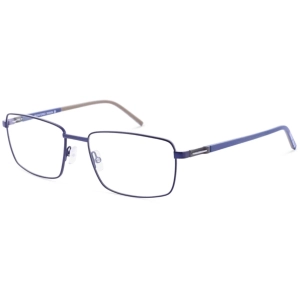 Morel Men's Eyeglasses - Blue Metal Full Rim Square Frame Demo Lens | 30214L NG09