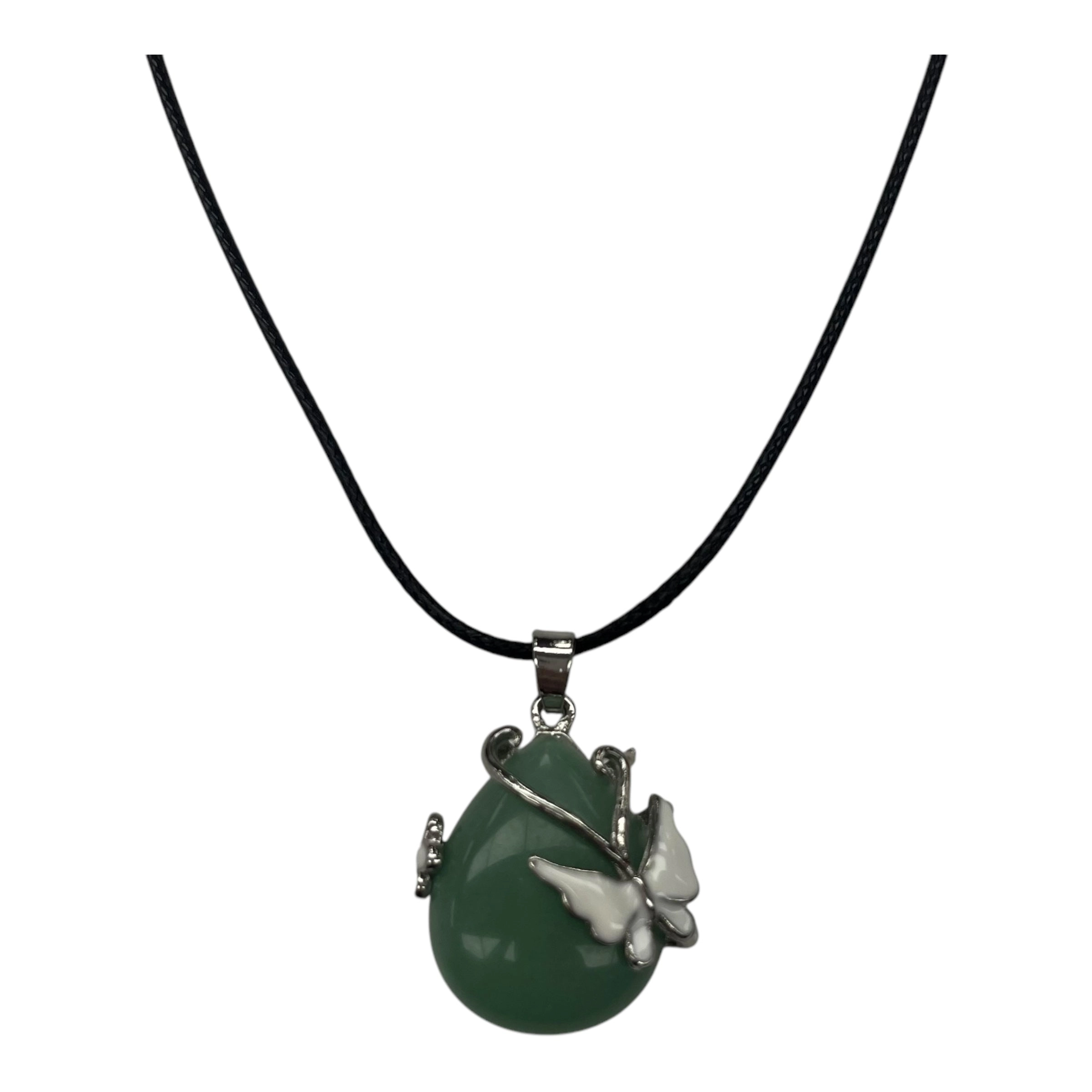 Necklace Charm By Clothes Mentor In Green