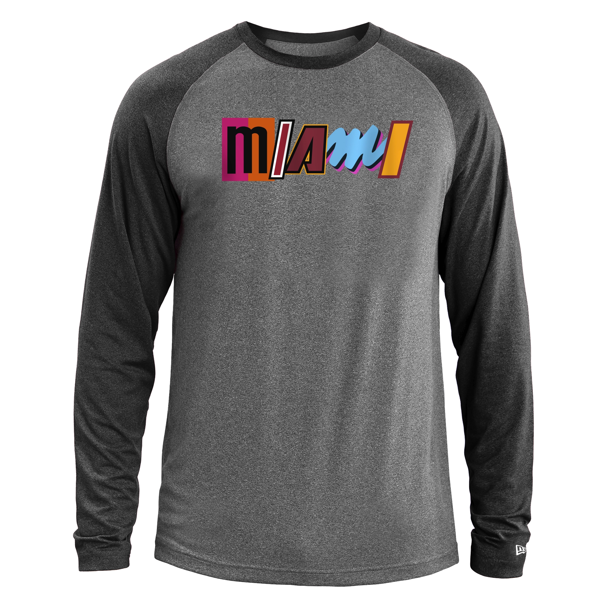 New ERA Miami HEAT Mashup Long Sleeve Tee