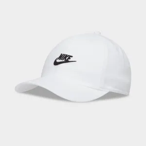Nike Kids' Heritage86 Adjustable Hat White / Black