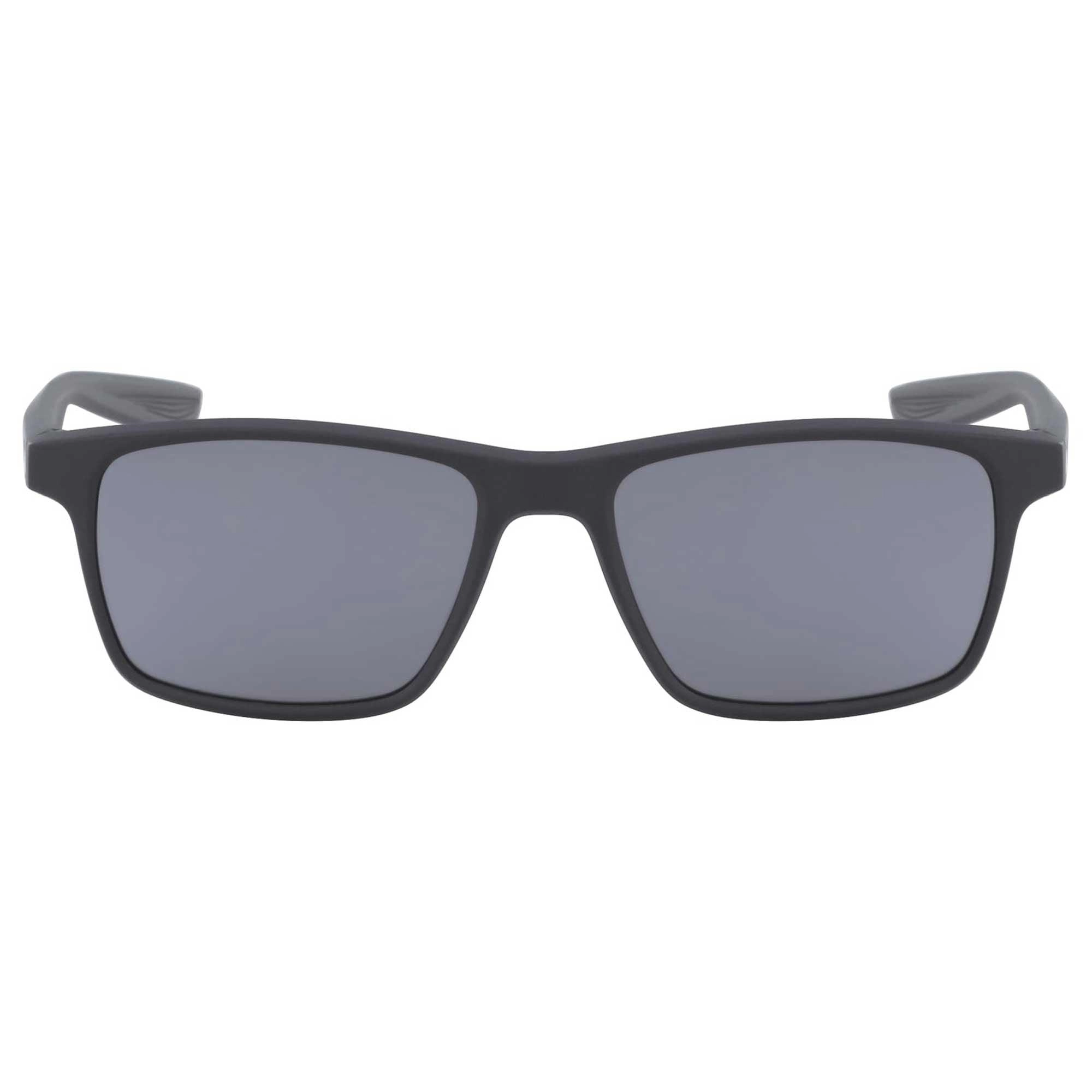 Nike Kids Unisex Sunglasses - Grey Silver Lens Matte Anthracite Square Frame | Whiz 010