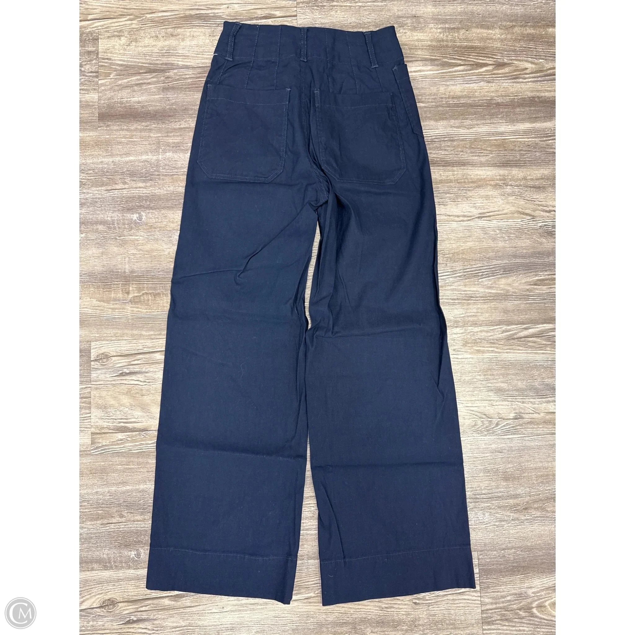 Pants Cropped By Maeve In Blue, Size: 0