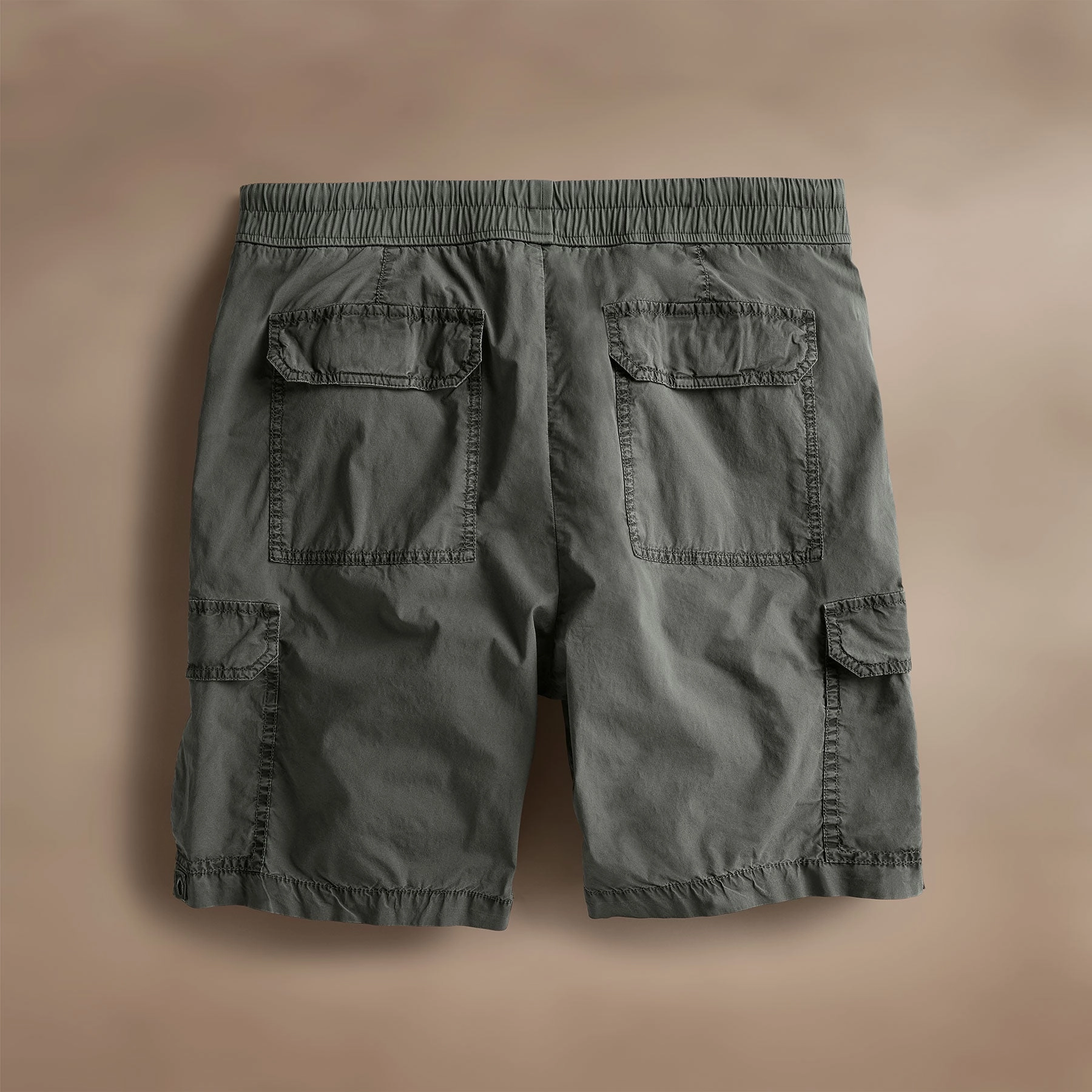 Parachute Poplin Cargo Short - Granite Pigment