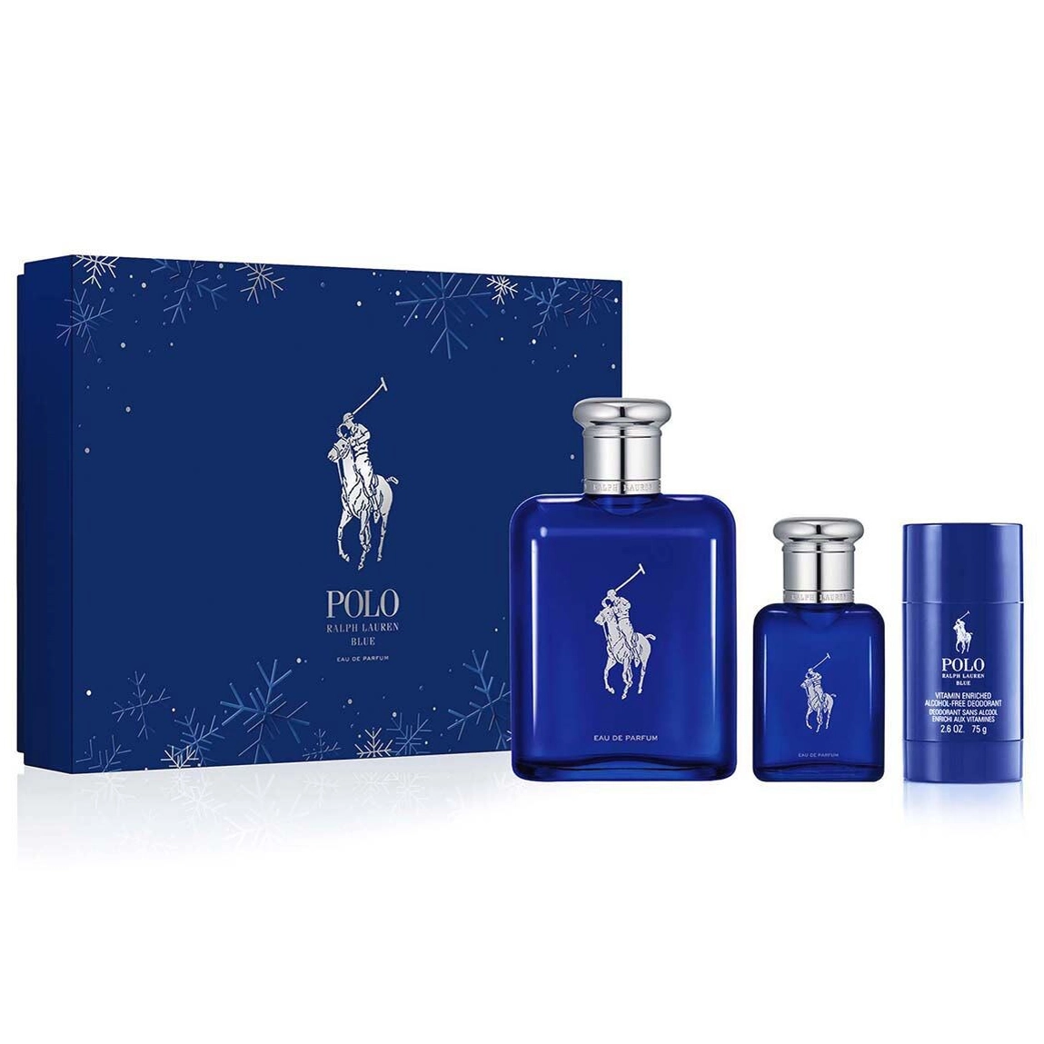 Polo Blue by Ralph Lauren 125ml EDP 3 Piece Gift Set