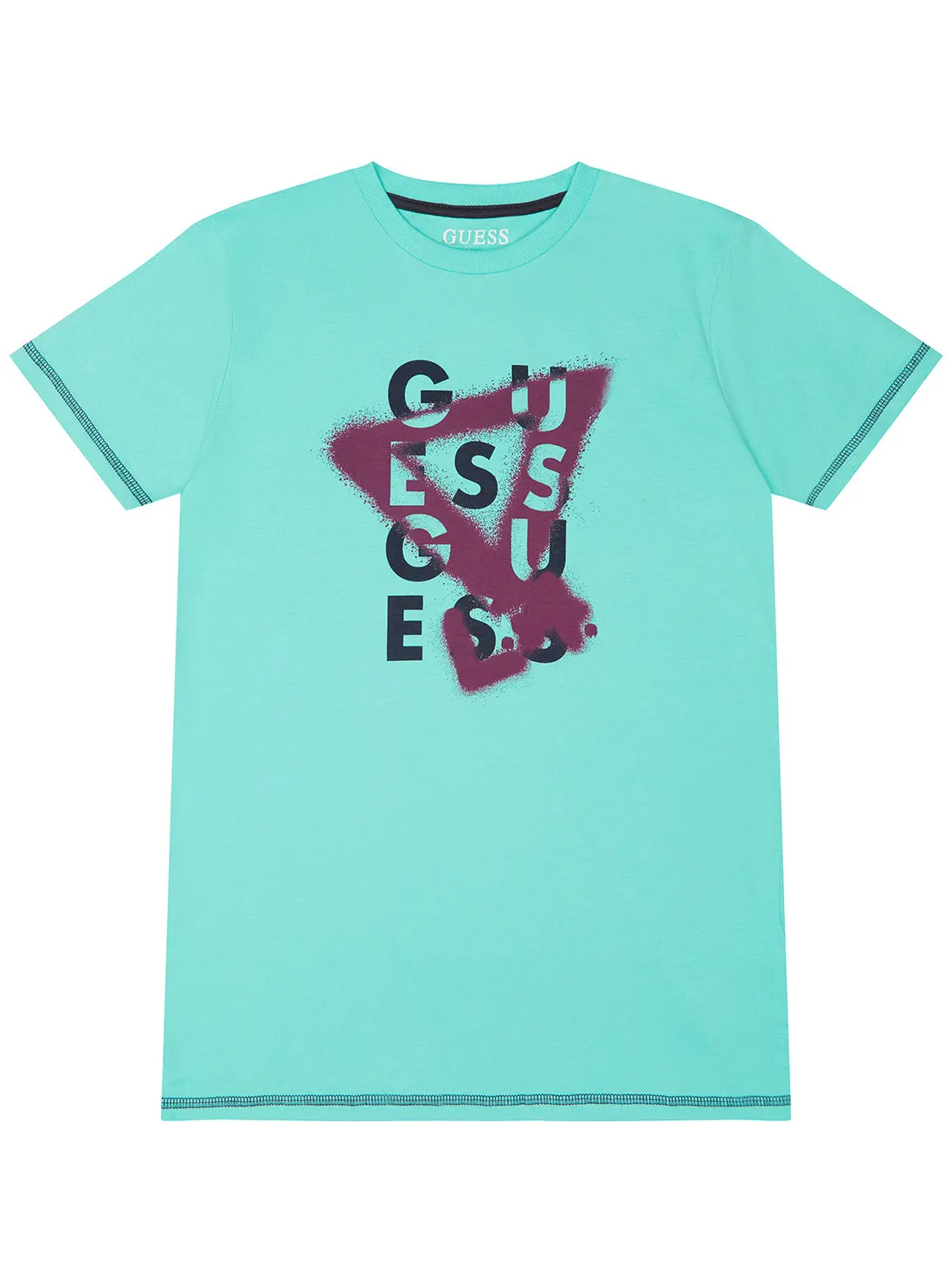 Pool Blue Logo T-Shirt (7-16)