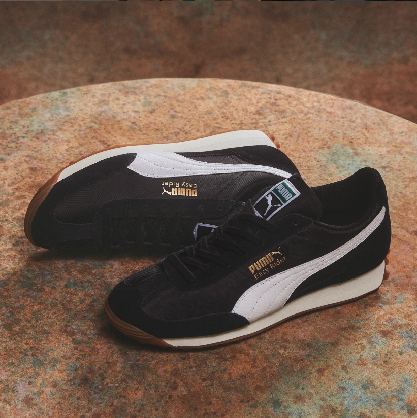 Puma Easy Rider Vintage Sneaker Archive Black White