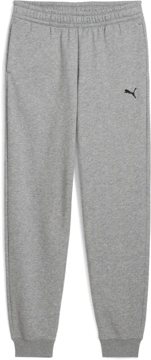 PUMA KID'S ESSENTIALS LOGO FLEECE GREY TRACKPANTS