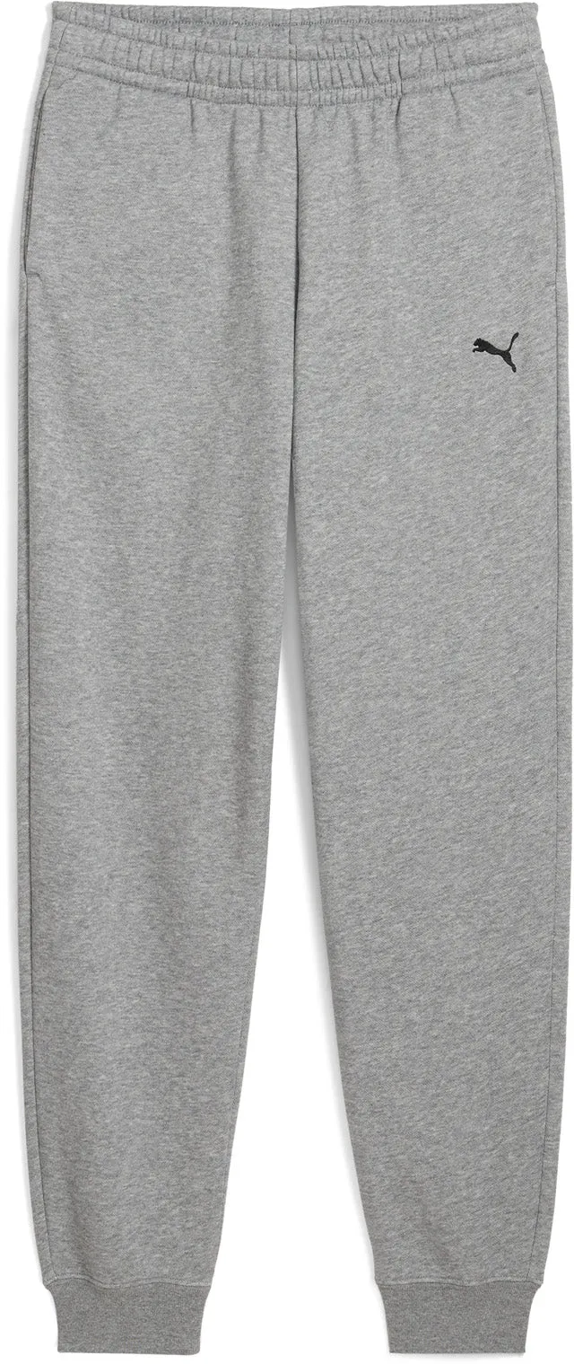 PUMA KID'S ESSENTIALS LOGO FLEECE GREY TRACKPANTS