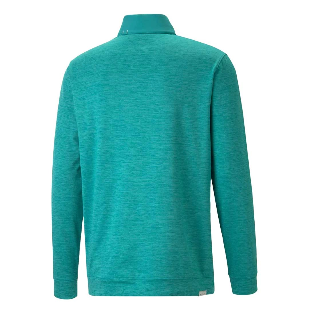 Puma - Men's Cloudspun Colorblock 1/4 Zip Sweater (537463 04)