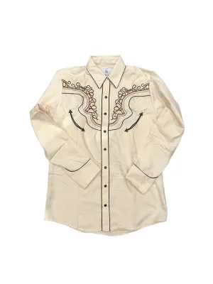 Rangers Pastizal Beige 012CA01 Western Shirt