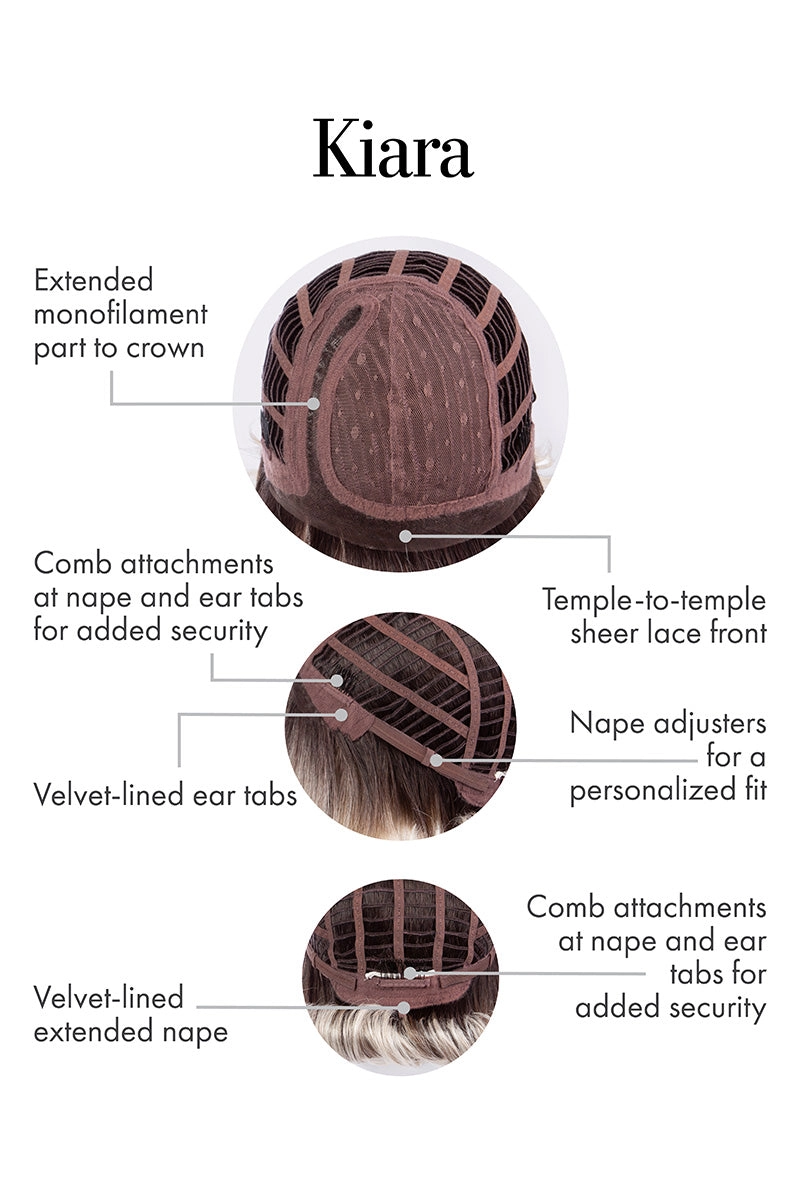 Sale - Kim Kimble Wigs - Kiara - Color: Butter Pecan (MC11SS)