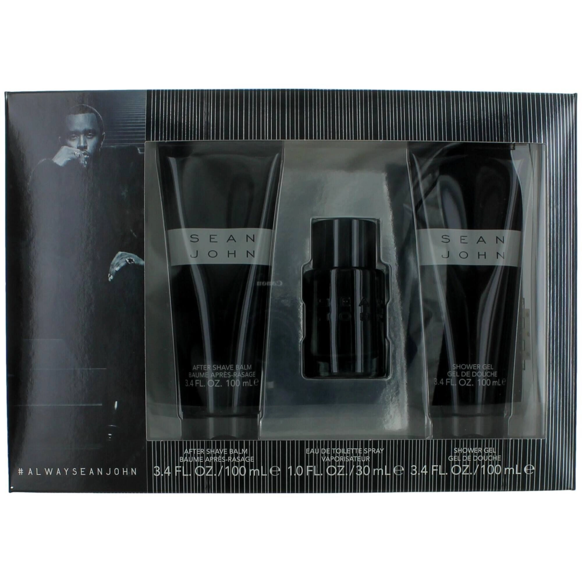 Sean John Men's 3 Piece Gift Set - Oriental-Woody Base