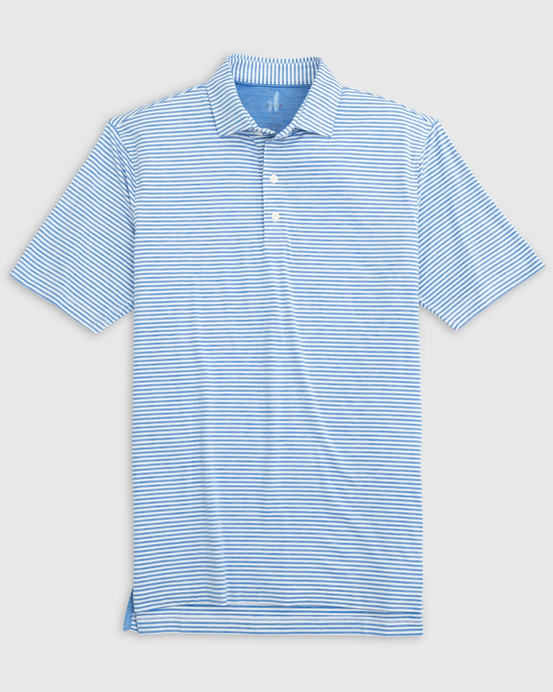Seymour Featherweight Striped Polo
