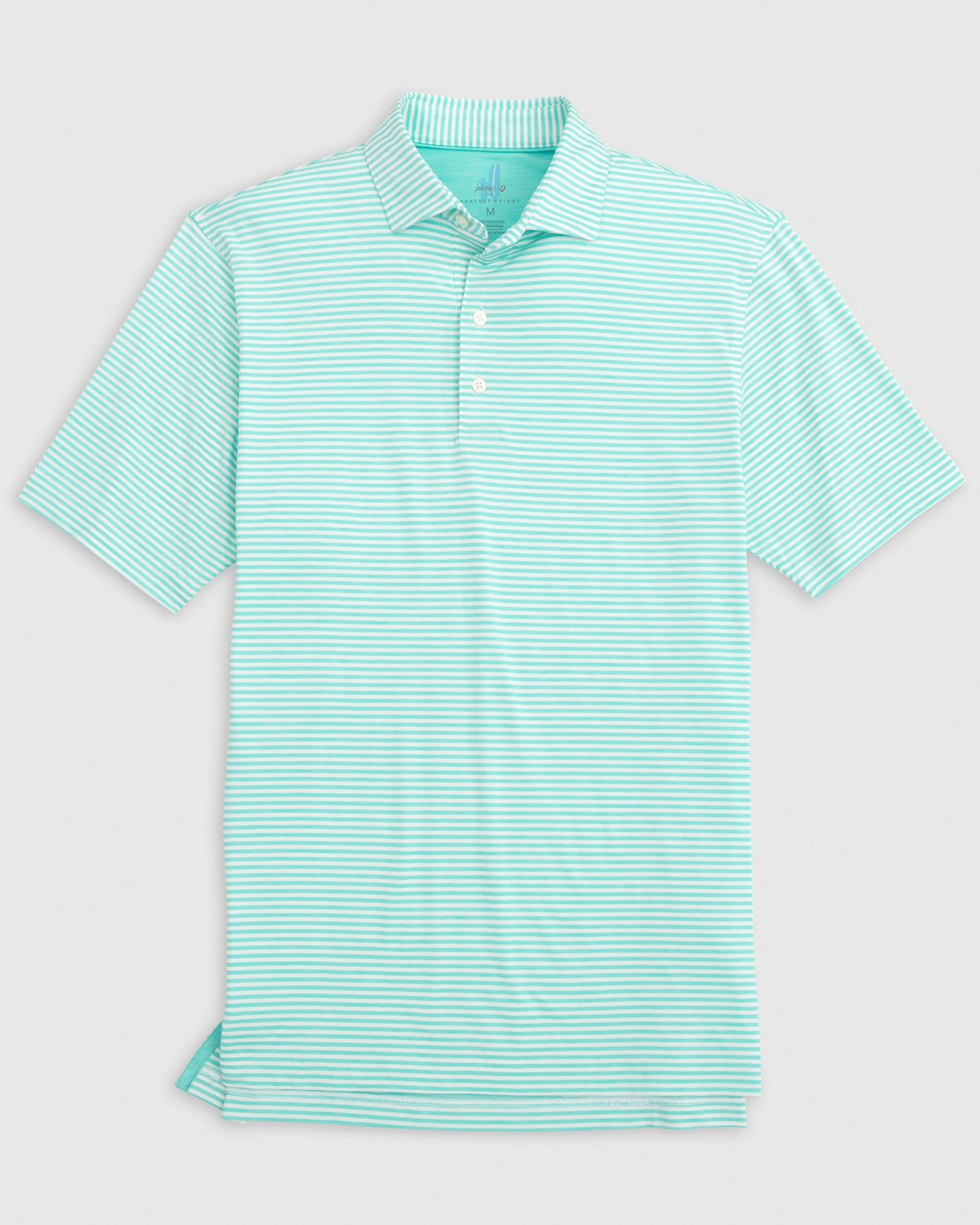 Seymour Featherweight Striped Polo
