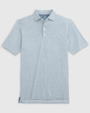 Seymour Featherweight Striped Polo