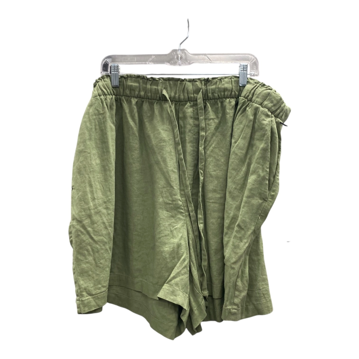 Shorts By Ava & Viv In Green, Size:22