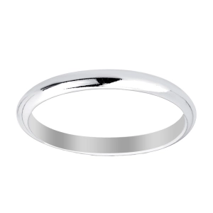Sterling Silver 2mm Band Ring - R-02