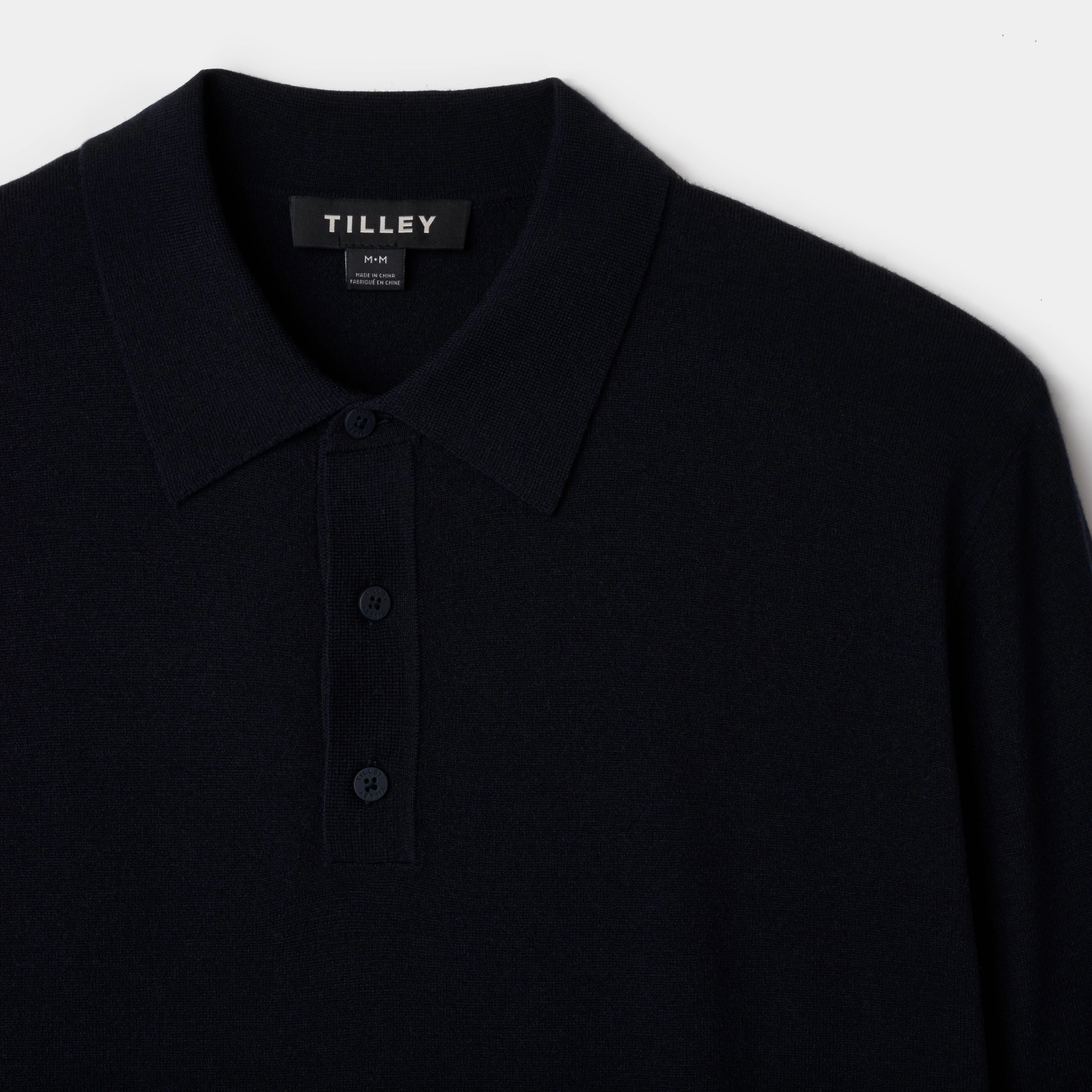 Stretch Merino Polo